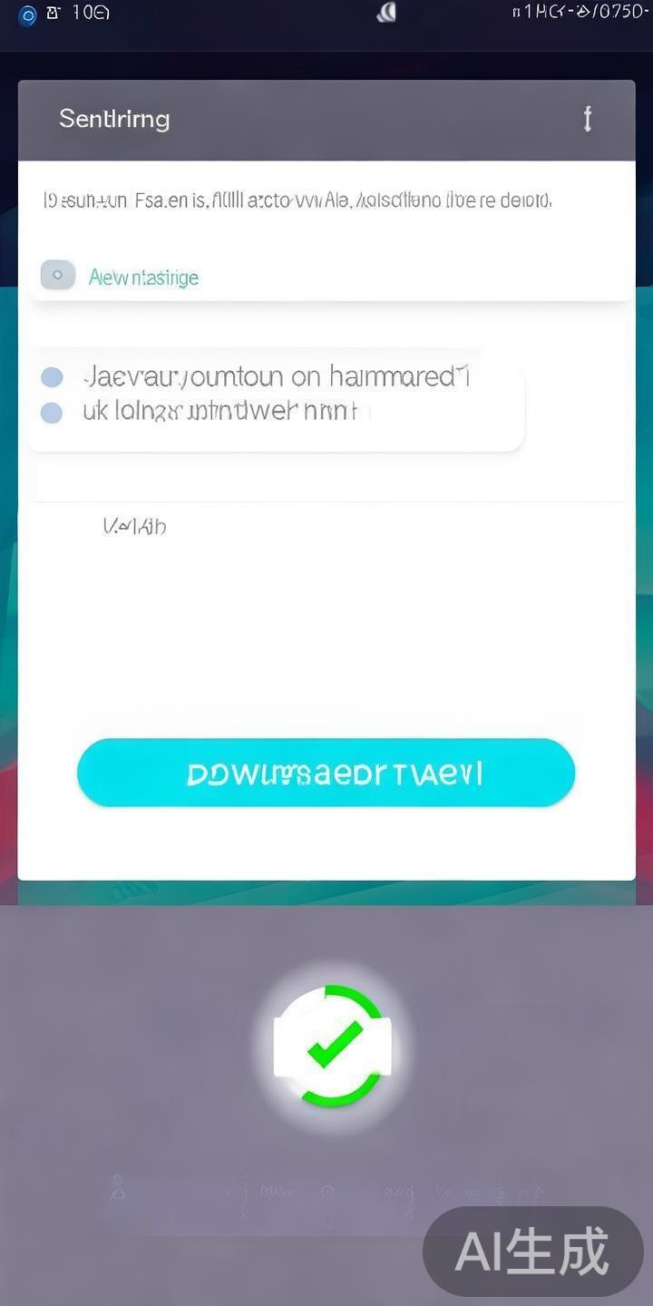 安卓用户：在设置中开启“允许安装来自未知来源”的权