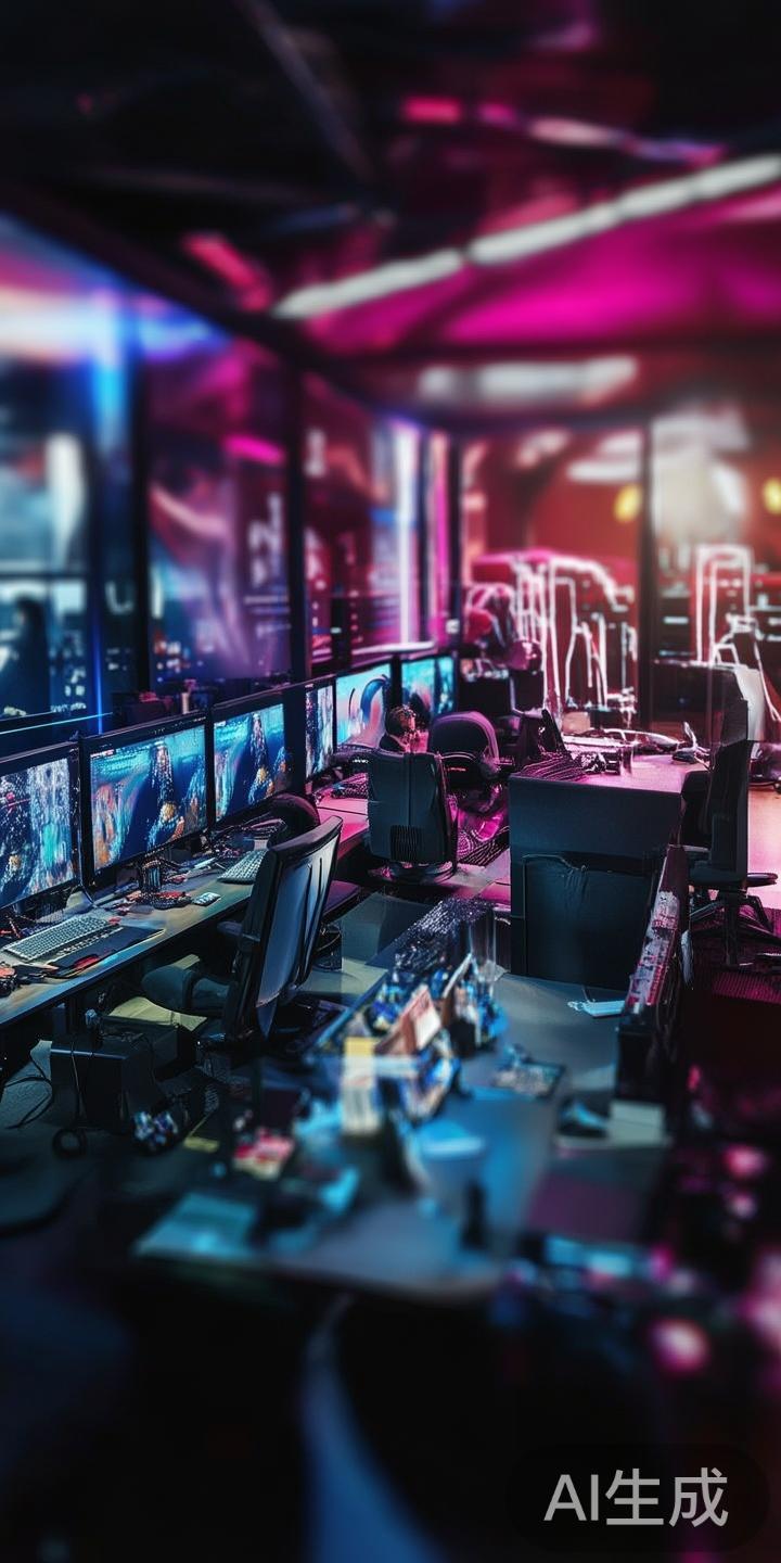 在当今电竞产业迅猛发展的背景下，电竞网络工作室成为